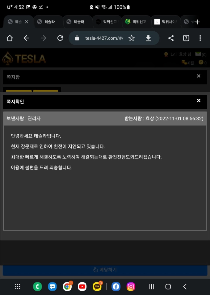 테슬라먹튀