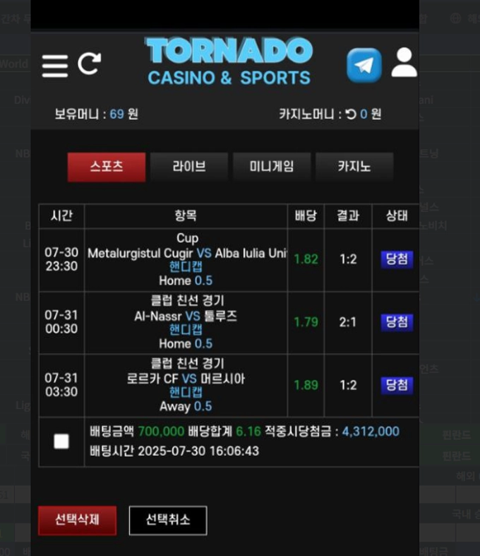 토네이도 먹튀